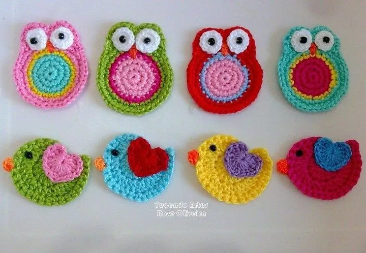 lechuzas crochet on Pinterest | Crochet Owls, Crocheted Owls and Owl