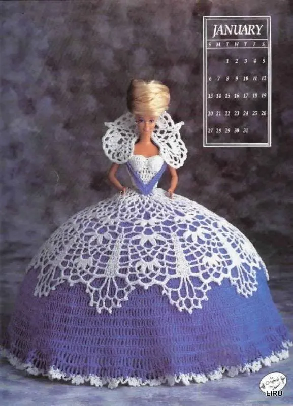 Crochet para barbi on Pinterest | Vestidos, Barbie and Crochet
