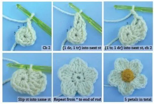 Crochet sólo con paso a paso o video (pág. 38) | Aprender ...