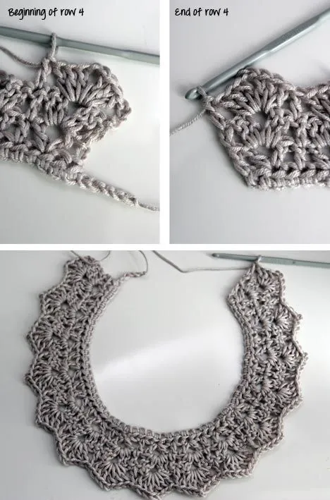 crochet peter pan collar | tejido | Pinterest | Collar De ...