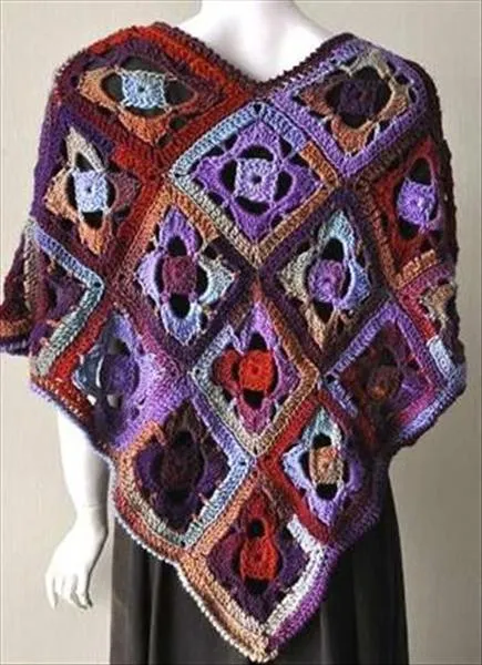 Crochet Poncho Patterns and Designs For Inspiration - Life Chilli