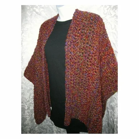 Crochet ruana - Imagui