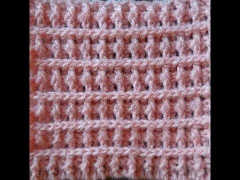Crochet Seed Stitch - Punto Arroz Crochet PlayList