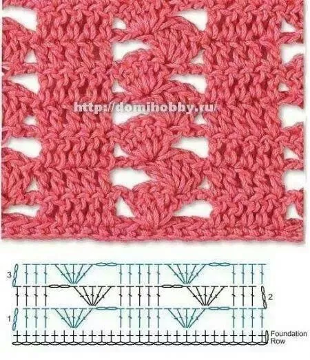 Crochet stitch ✿⊱╮Teresa Restegui http://www.pinterest.com ...