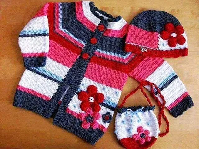 Crochet desde El Tabo.: Ropa para niños, chalecos,chaquetones ...