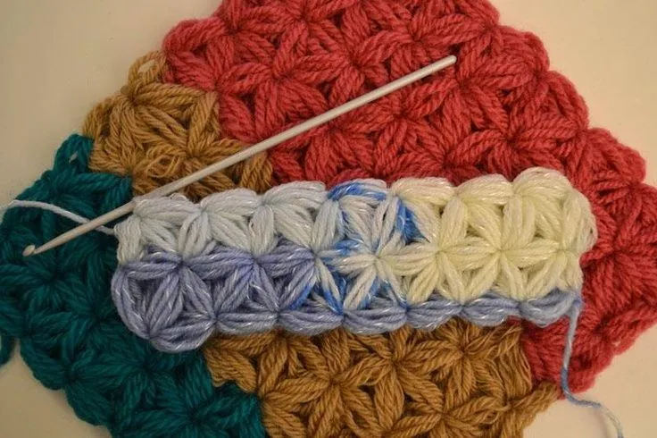 Crochet en tejidos paso a paso - Imagui