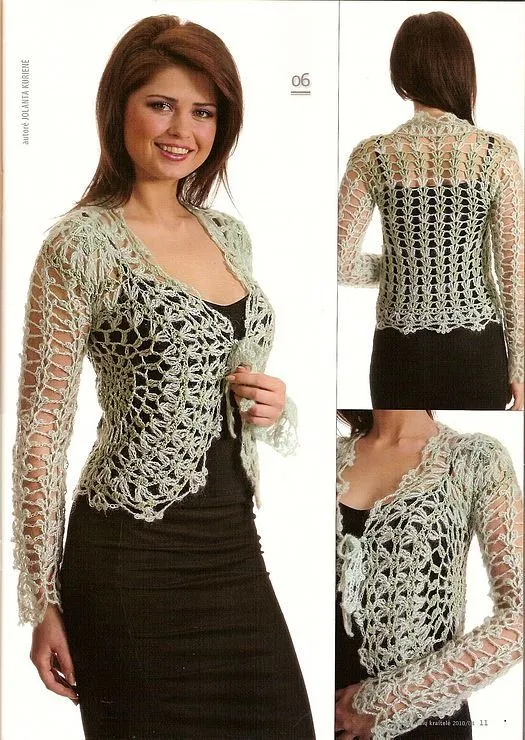 Cute bolero, free crochet patterns | CHALECOS | Pinterest ...