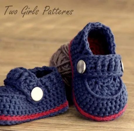 Zapatitos de crochet para niño - Imagui