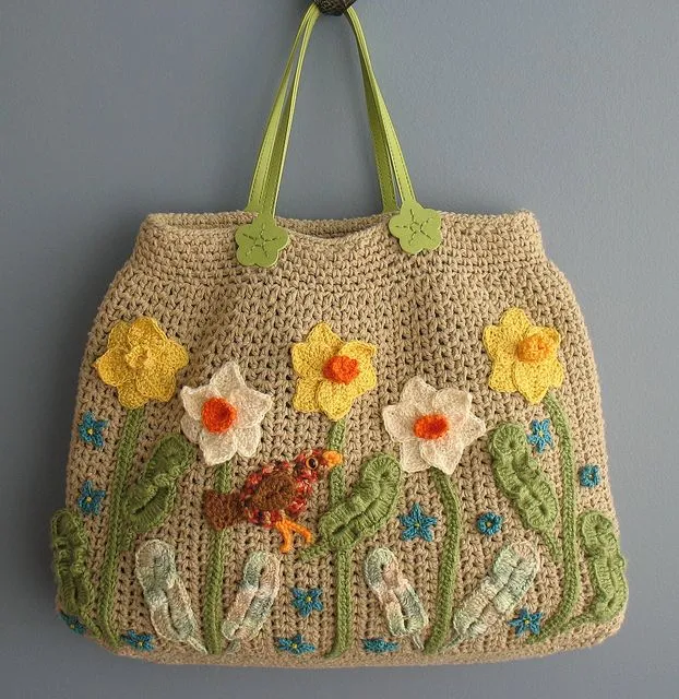 crocheted bag | crochet bags and accessories | Pinterest | Bolsos ...