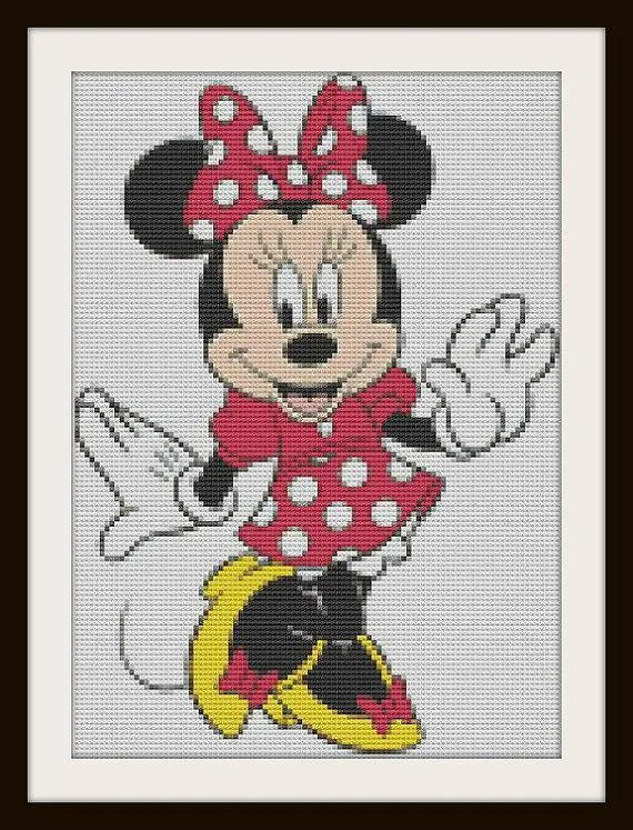 Cross stitch - Mickey & friends on Pinterest | Punto Croce, Mickey ...