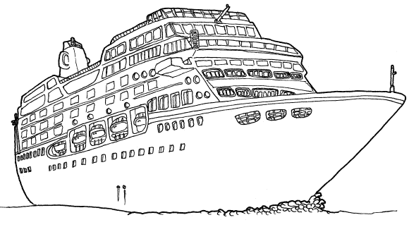 Dibujos de cruceros para colorear - Imagui