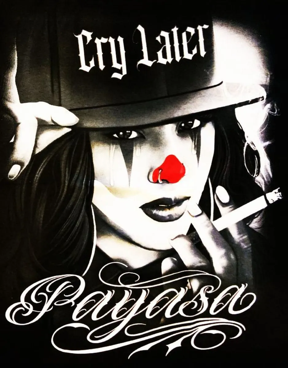 Cry Later Payasa Tears Of A Clown Mens T-Shirt | eBay
