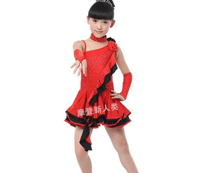 Cs 49 nueva 2014 falda de baile latino niño preescolar de baile de ...