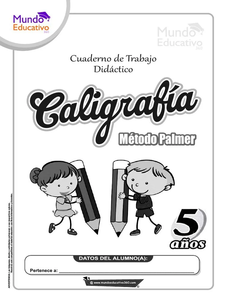 Cuaderno Caligrafia Metodo Palmer Me360 | PDF | Aprendizaje | Enseñando