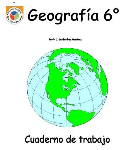 Cuaderno de trabajo de Geografía de 6° de primaria | Material ...