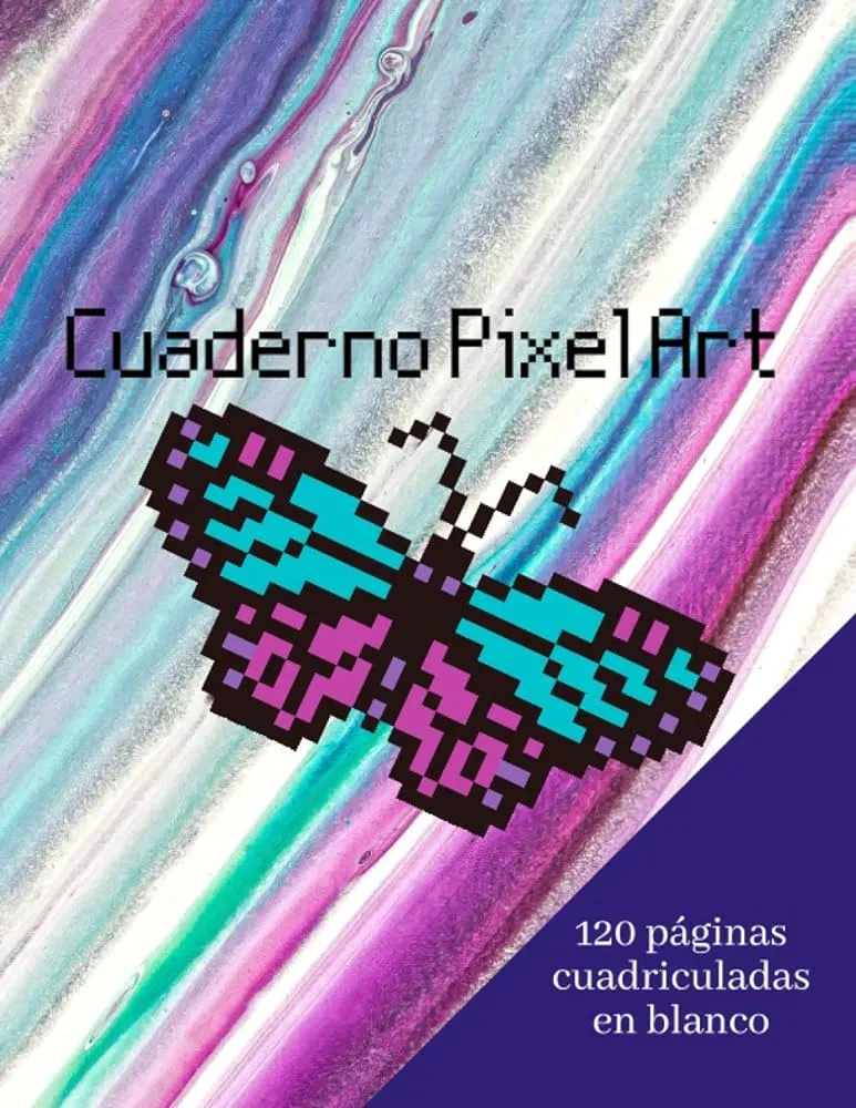 Cuaderno Pixel Art: 120 páginas cuadriculadas en blanco para dibujar y  colorear en píxeles para niños, adolescentes o adultos. Un libro para  practicar ... y expresar su creatividad. (Spanish Edition): Serena, Jessica: