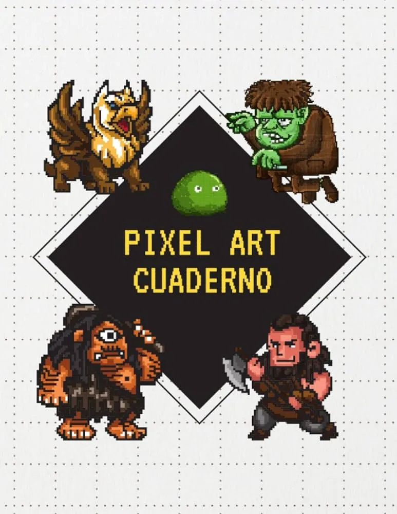 Cuaderno Pixel Art: Cuaderno de Dibujo con Páginas Cuadriculadas para  Crear, Dibujar, Colorear y Divertirse - Regalo para Niños y Niñas (Spanish  Edition) : Publicaciones Pixel Art: Amazon.com.mx: Libros