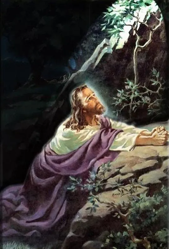 CUADERNO DE ROSA: Jesus orando en el huerto de los olivos CUADERNO DE ROSA: Jesus orando en el huerto de los olivos