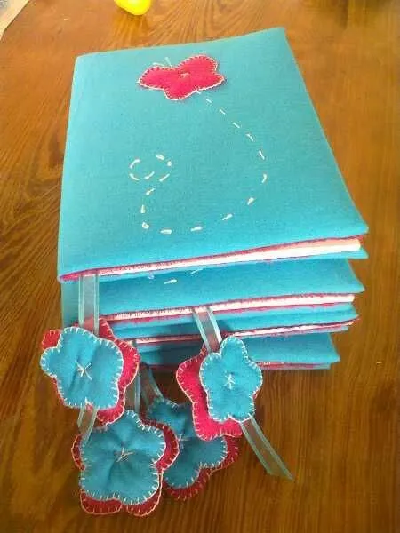 cuadernos forrados | Cuadernos | Pinterest