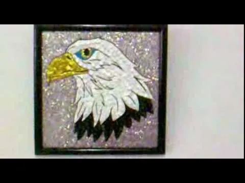 Cuadro Anylu: Águila fondo plata - YouTube