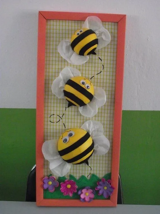 ABEJAS MANUALIDADES on Pinterest | Bees, Bumble Bees and Manualidades