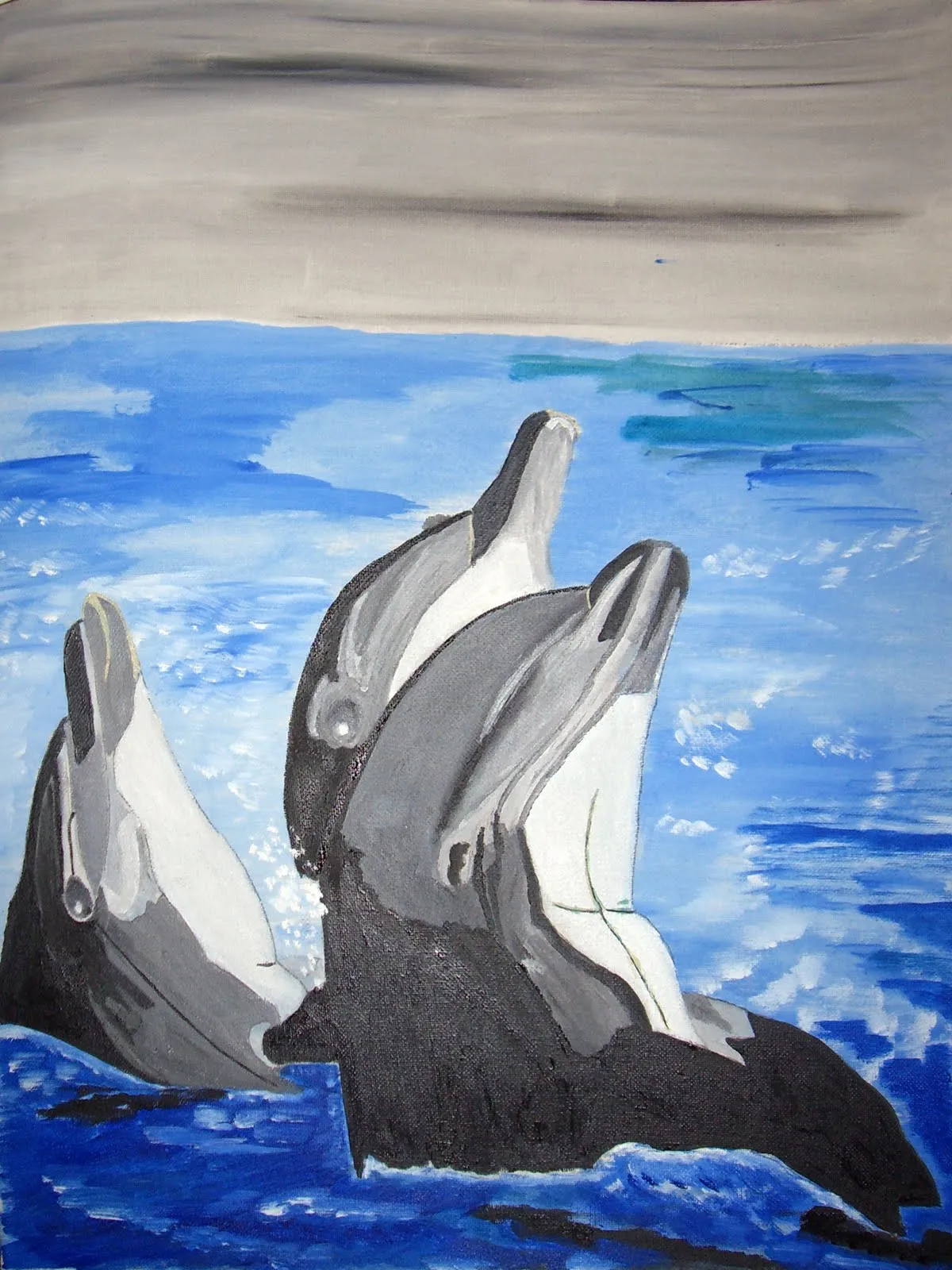 CUADROS DE JUAN: Delfines, 2010