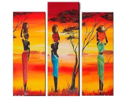 Cuadros pinturas etnicas africanas - Imagui