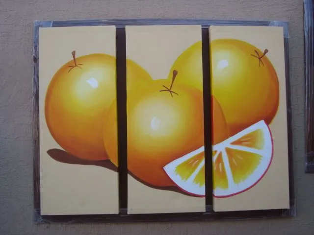 Cuadros tripticos frutas - Imagui