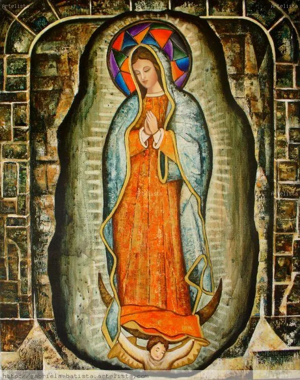 Virgen de Guadalupe Gabriela Batista - Artelista.com