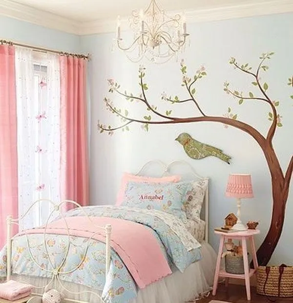 cuarto bebe on Pinterest | Murals, Wall Decal and Tree Wall Decals