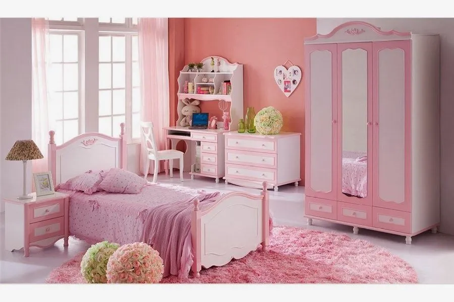 Cuartos de niña en rosa - Dormitorios colores y estilos Cuartos de niña en rosa - Dormitorios colores y estilos