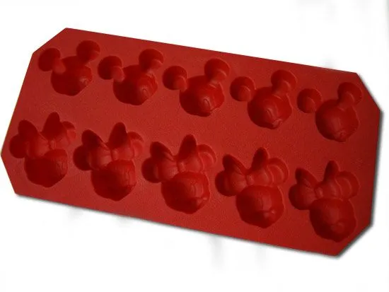 Cubitera Silicona Mickey y Minnie Mouse