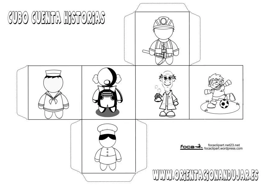 cubo para contar historias PROFESIONES 1 IMAGEN_1 - Orientación ... cubo para contar historias PROFESIONES 1 IMAGEN_1 - Orientación ...