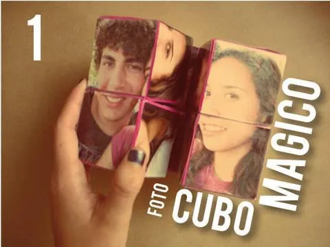 Cubo magico [FACIL] + carta + 10 fotos + BONUS 1/3 - YouTube