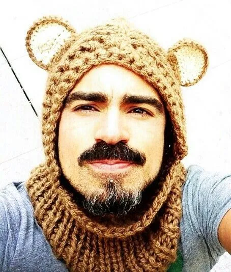 Cuello-gorro de oso | Crochet | Pinterest