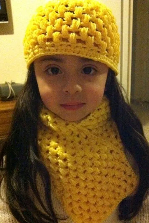 Cuello tejido a crochet - Imagui