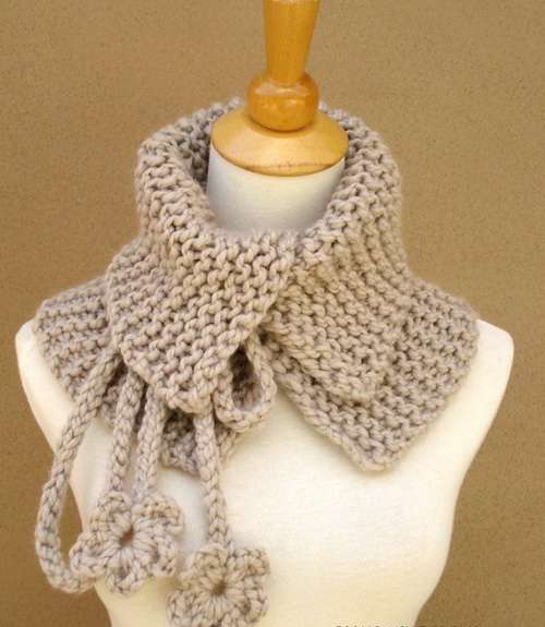 Cuellos tejidos a crochet - Imagui