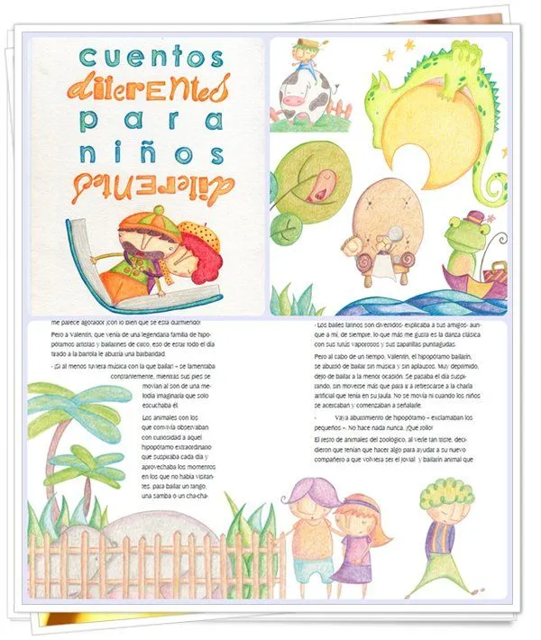 Cuentos infantiles cortos ilustrados para imprimir - Imagui