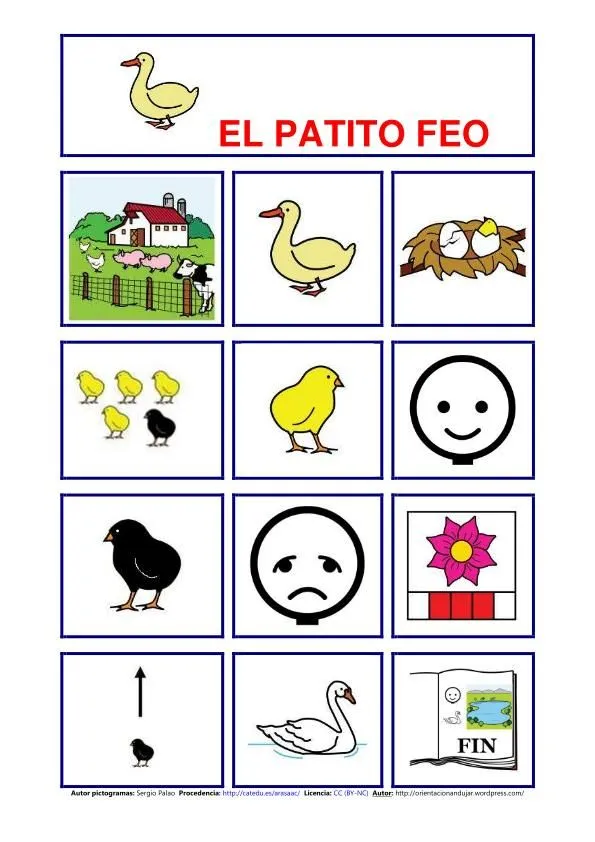 Cuentos con pictogramas - Orientación Andújar - Recursos Educativos
