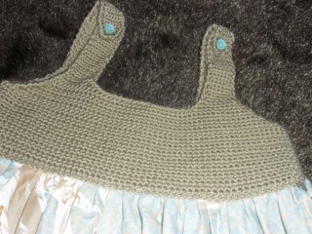 Cuerpos de crochet para vestidos de niña - Imagui