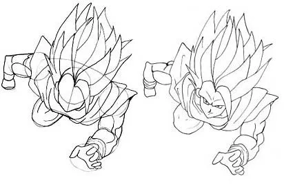 Imagenes para dibujar dificiles de Dragon Ball Z - Imagui