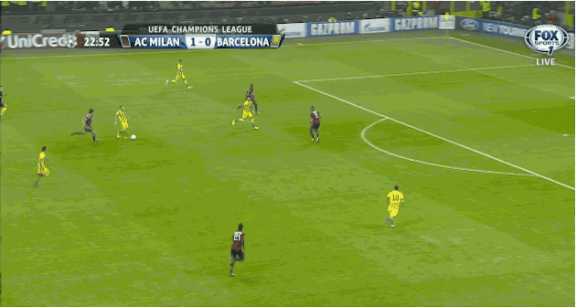 GIF: Lionel Messi Scores for Barcelona vs. AC Milan in Champions ...