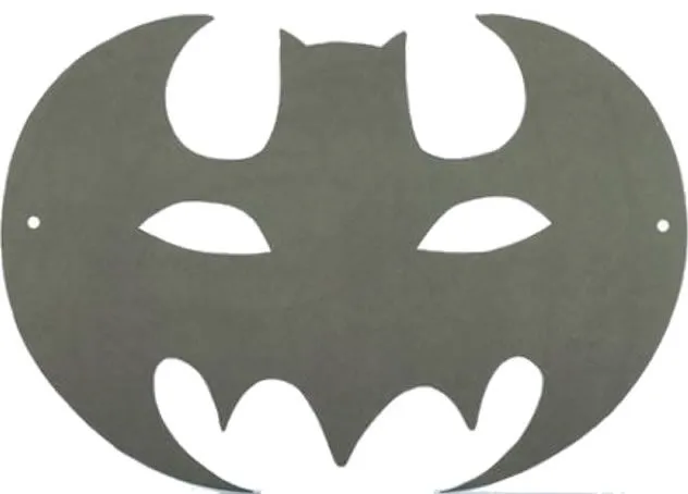 Cumpleaños y fiestas infantiles - Antifaz de Batman de goma eva