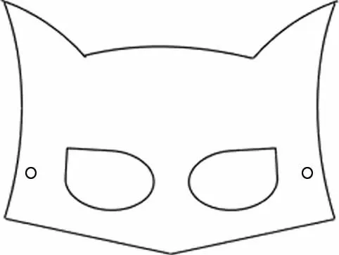 Plantilla mascara de batman - Imagui