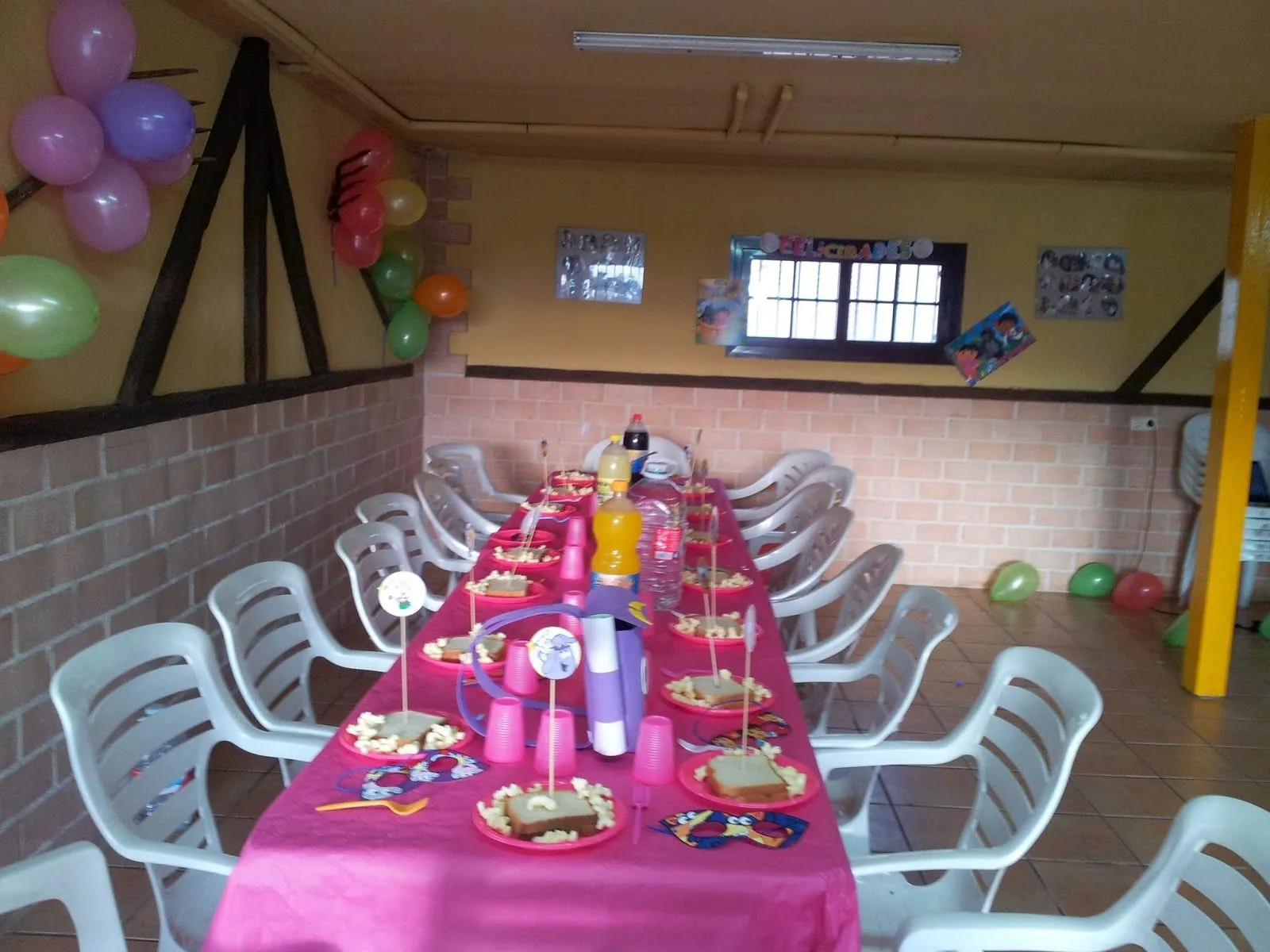 Cumpleaños y fiestas infantiles - Fiesta de cumpleaños de Dora la ...