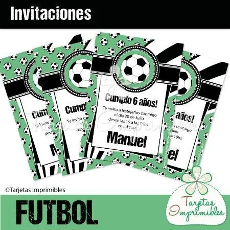 Cumpleaños de fútbol♥ on Pinterest | Futbol, Sports Birthday ...