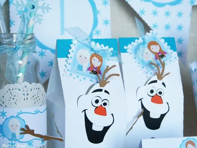 Cumpleaños imprimible frozen Elsa Ana Olaf