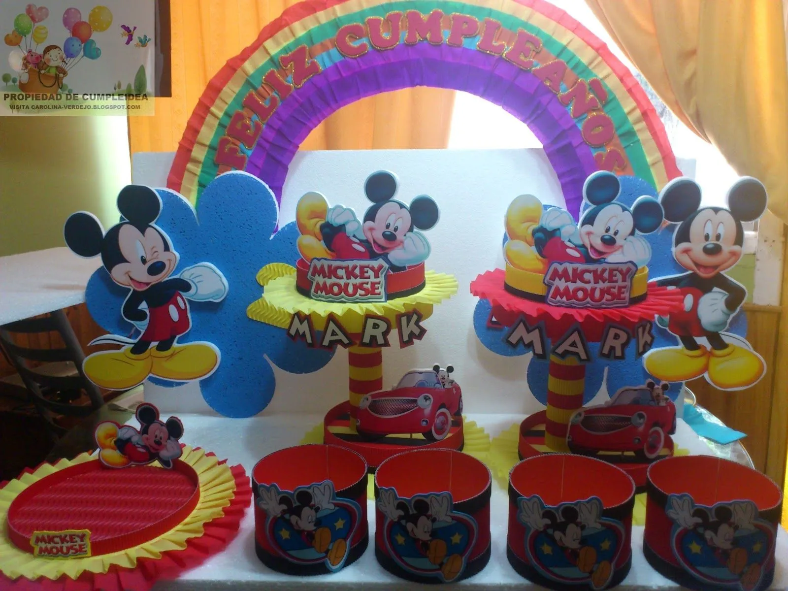Cumpleaños infantiles de Mickey Mouse - Imagui