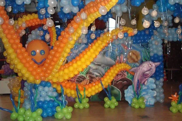 Cumpleaños infantiles de tema Bajo el mar