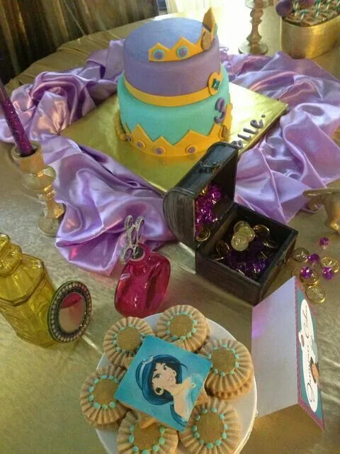 Cumpleaños Princesa Jasmine on Pinterest | Aladdin Party, Jasmine ...